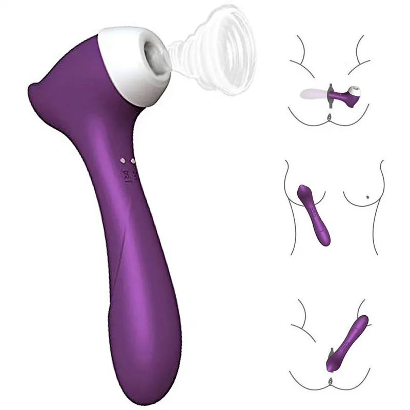 Klitorio Čiulpti Vibratorius G Spot Clit Vibratoriai Moterims su Siurbimo Vibracijos, Suaugusiųjų Sekso Žaislai Moterims, Poroms, atsparus Vandeniui