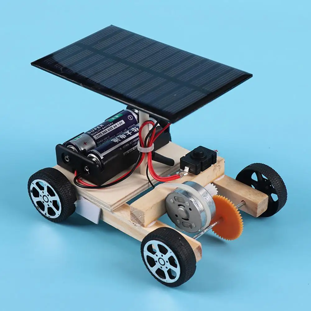 Surinkti Saulės Automobilių Kūrybos Išradimų Variklio Galimybes Vaikams, Aktyvų Mąstymą 