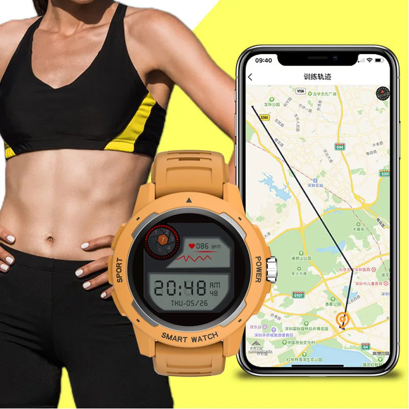 2021 Naujas SENBONO Smart Watch Vyrų, Moterų Sporto GPS Žemėlapiai Vandeniui Fitneso Aktyvumo Seklys Laikrodis Širdies ritmo Monitorius Smartwatch