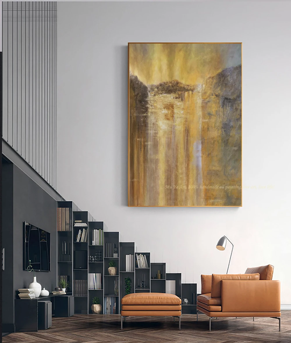 Kraštovaizdžio pinturas al oleo drobė nuotraukas kambarį aliejaus tapybai žinomų tapybos reprodukcijos derliaus didelis abstraktus