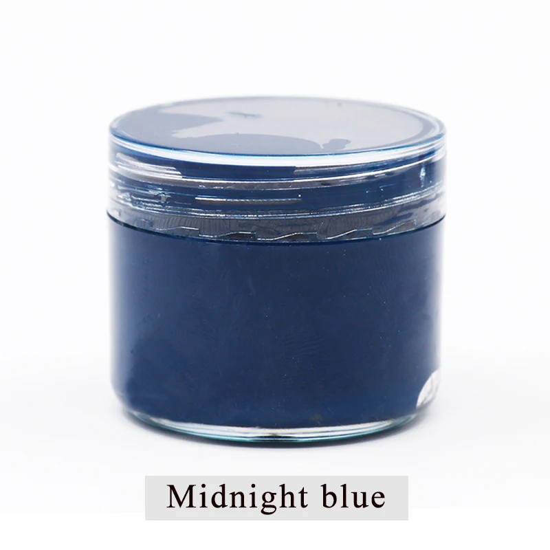 Odos dažų Vidurnakčio Mėlyna, specialiai naudojama tapybos odos sofos, rankinės, batai ir drabužiai ir t. t gerą poveikį,30ml