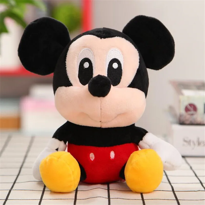 Karšto Parduoti Mielas Disney Pliušas Žaislai, Minnie, Mickey Mouse Gyvūnų Dygsnio Vigny Lokys Įdaryti Lėlės Vaikų Gimtadienio Dovanos