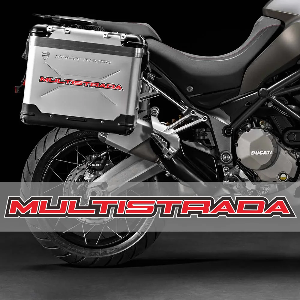 Už Ducati MULTISTRADA 950 1260 S ENDURO Motociklu Lipdukai, Decal Uodegos Viršutinėje Pusėje Panniers Bagažo Aliuminio Dėžutė Atveju 950 1260
