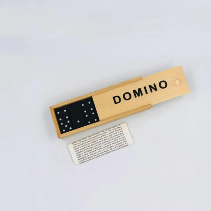 Šešių Domino Nustatyti, Pramogų, Rekreacijos, Kelionių Žaidimas Blokai Medinis Pastatas Mokymosi Švietimo Žaislas Dot Stalo Žaidimas Domino