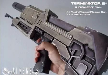 Popieriniai HD Piešimo Terminatorius M134 Minigon kulkosvaidis