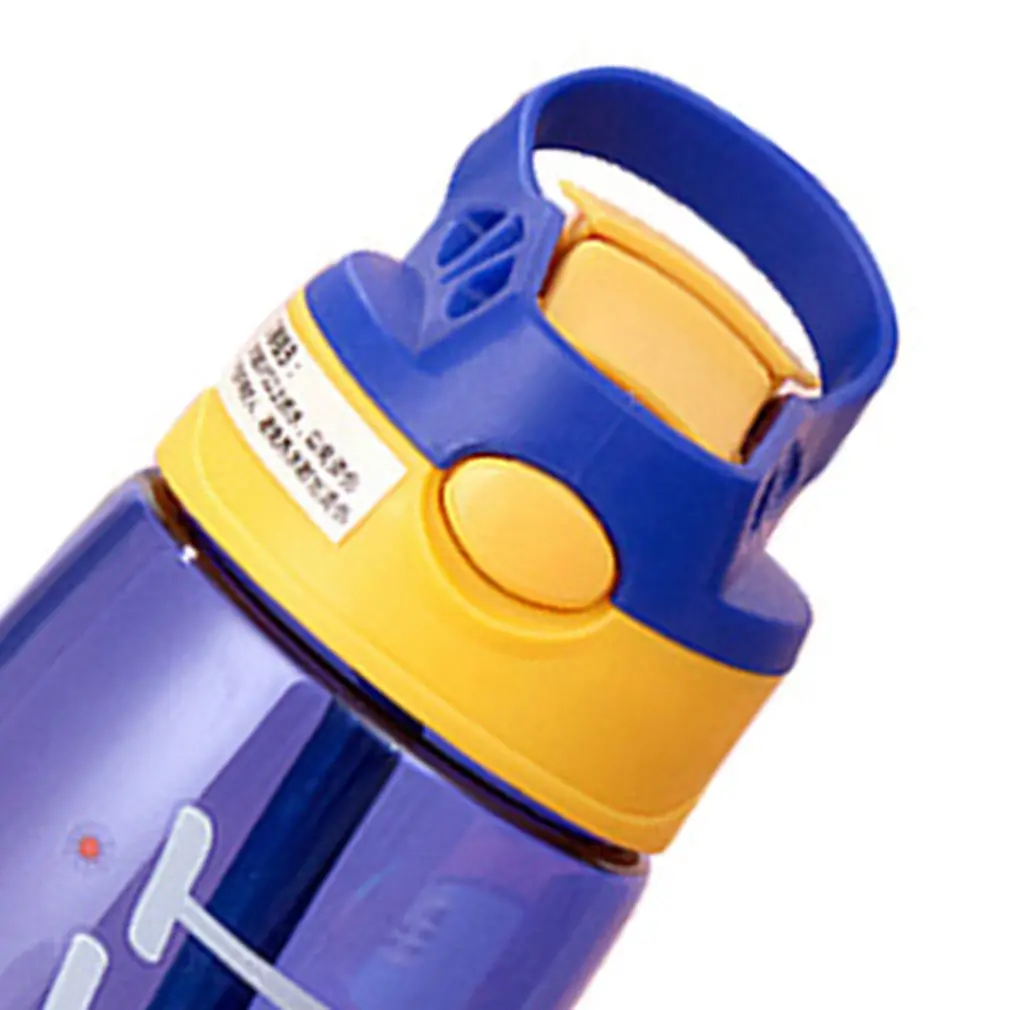 Vandens Taurės Vaikų Plastikinis Virdulys Šiaudų Taurės Duckbill Nešiojamų Mielas Buteliukas Skaidrus Raketų Modelis