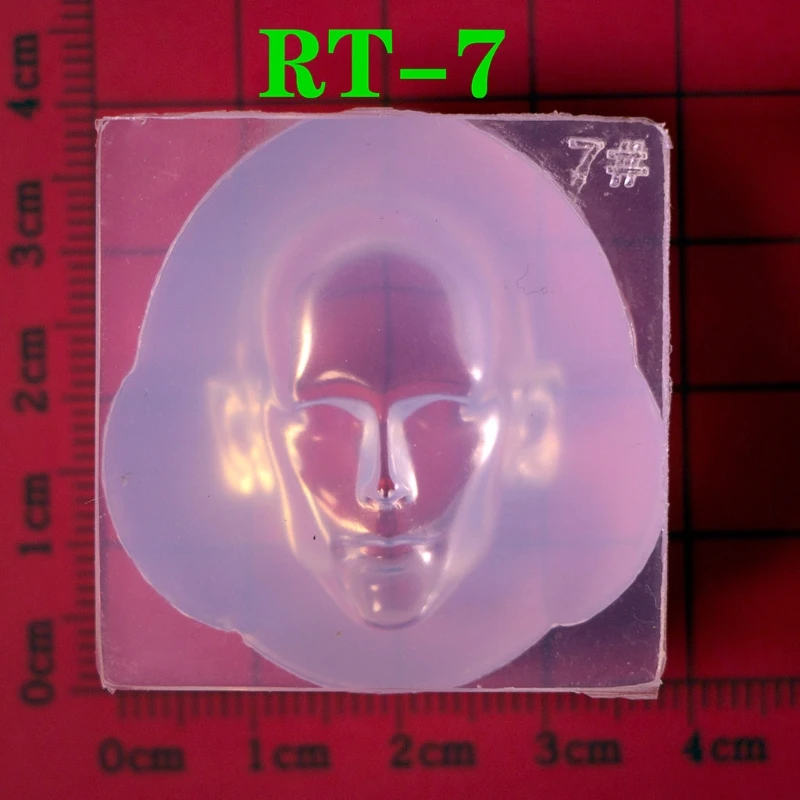 Žmogaus Veidas 3D Lėlės Epoksidinės Dervos Pelėsių Aromaterapija Tinkas Silikono Forma 