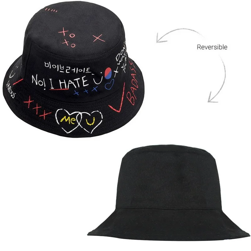 2021 Medvilnės Kibirą Skrybėlės Unisex Hip-Hop Harajuku Panamos Skrybėlė dvipusis Dėvėti Žvejybos Hat Lauko Žvejys Bžūp Femme Gorras