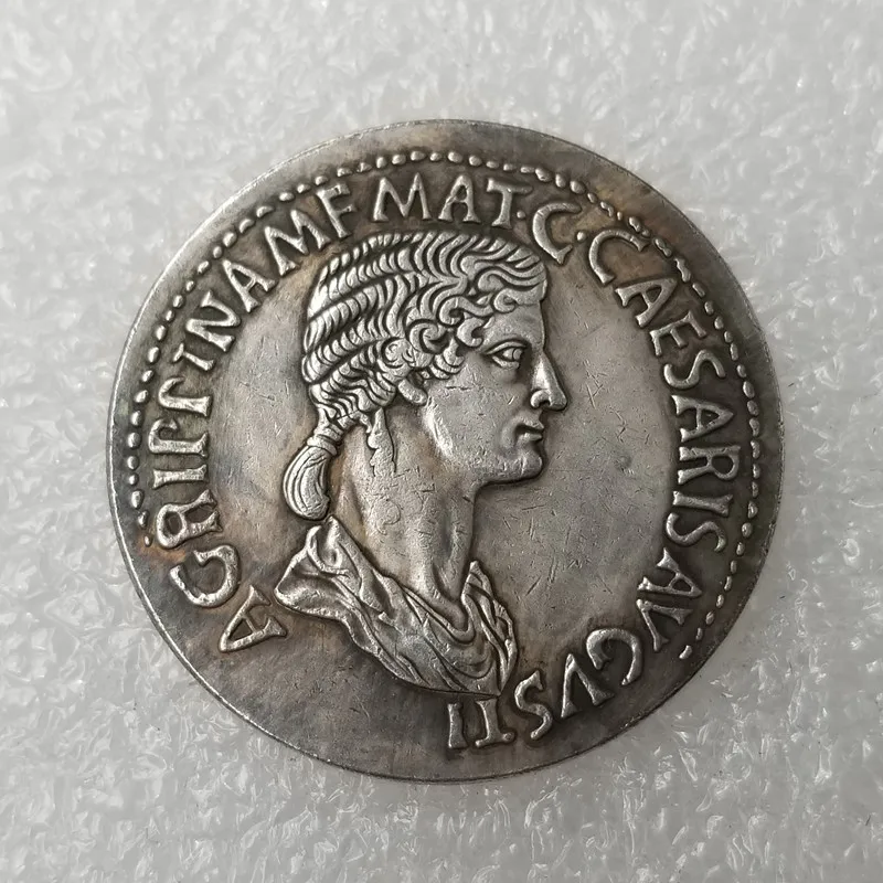 Vežimo Proginę Monetą Medalis Senovės Romos Progines Monetas, Kopijuoti Sidabro Moneta, Dovana Priedai