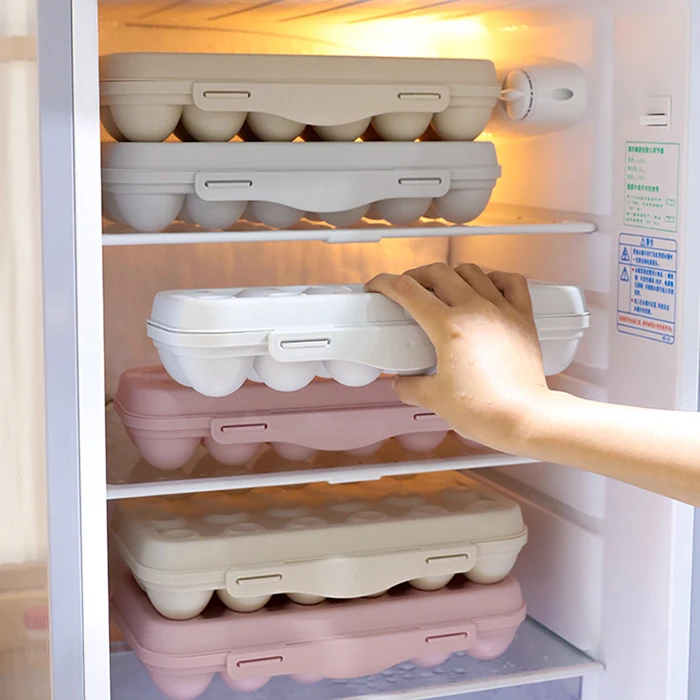 Sulankstomas Kiaušinių Laikymo Dėžutė Su Dangčiu 12 Tinklus Maisto Šaldytuvo Laikymas Sklendė Tipas Gali Būti Nubrėžiama Namų Virtuvės Reikmenys