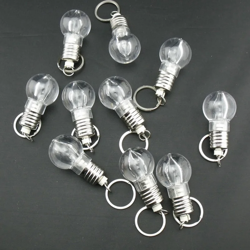 LED Lemputė Keychain Pakabukas Mini Bulbtorch paketų prižiūrėtojų raktinę Flash Šviesos Lempos M8617