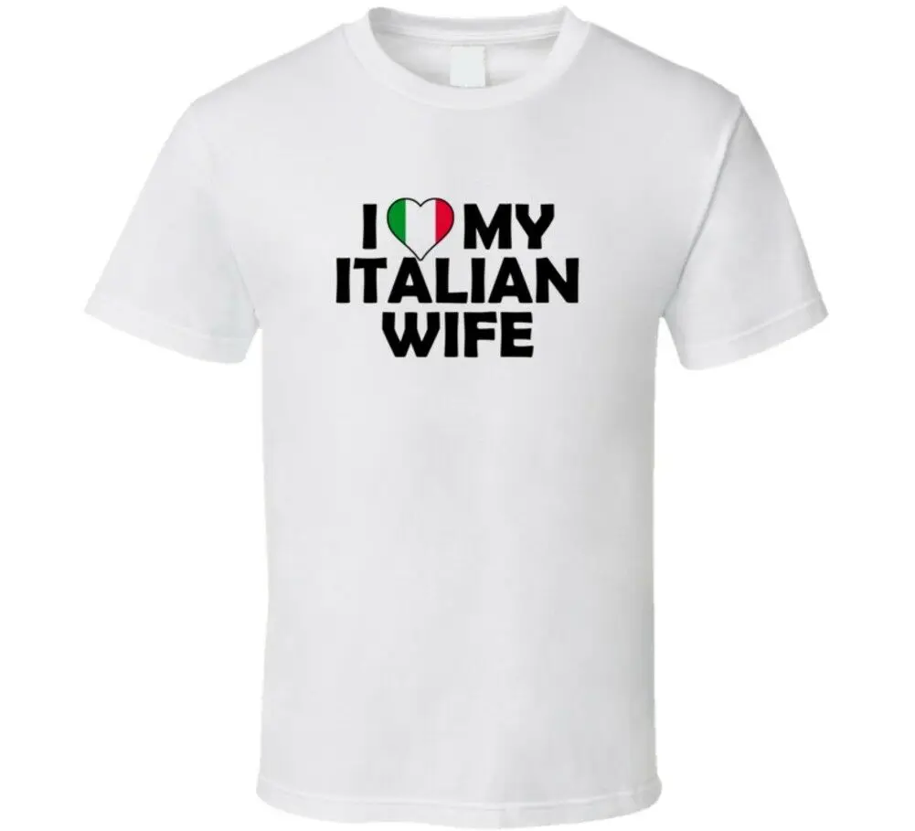 Man Patinka Mano Italijos Žmona Italija Juokinga T-Shirt