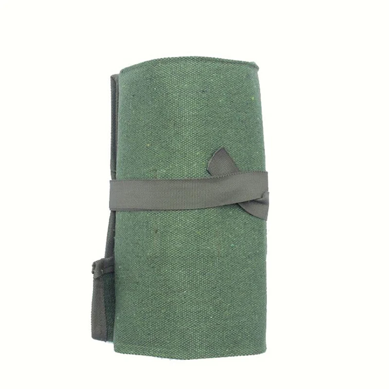 Naujas Paprastas Bonsai Įrankių Laikymo Paketas Roll Drobės Maišelį Įrankių Rinkinys Atveju, Sulankstomas Nešiojamų Saugojimo Krepšys Žalias Roll Paspauskite Saugojimo Krepšys