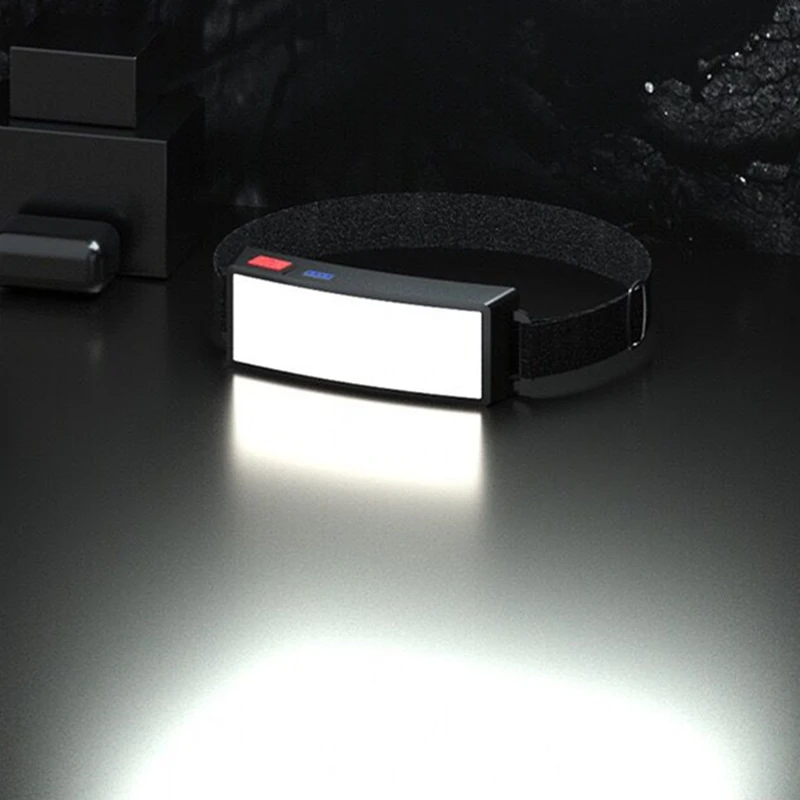 25000LM Didelio Šviesos srauto COB LED Žibintų USB Įkrovimo Žibintai su įmontuota Baterija Vandeniui Žibintas Galvos Priekinis Žibintas