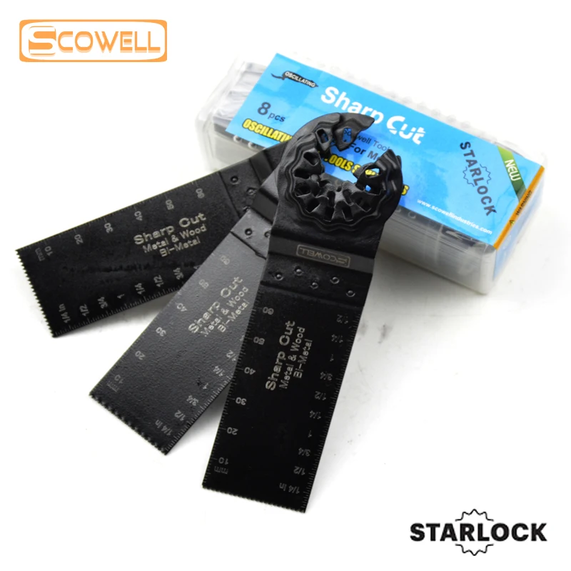30% nuolaida Starlock Bi-metalo Plungės Virpesių Multi Įrankis Pjūklo Geležtės Starlock Sistema, Vibraciniai Įrankiai, Mašinos Renovuoti Peiliukai