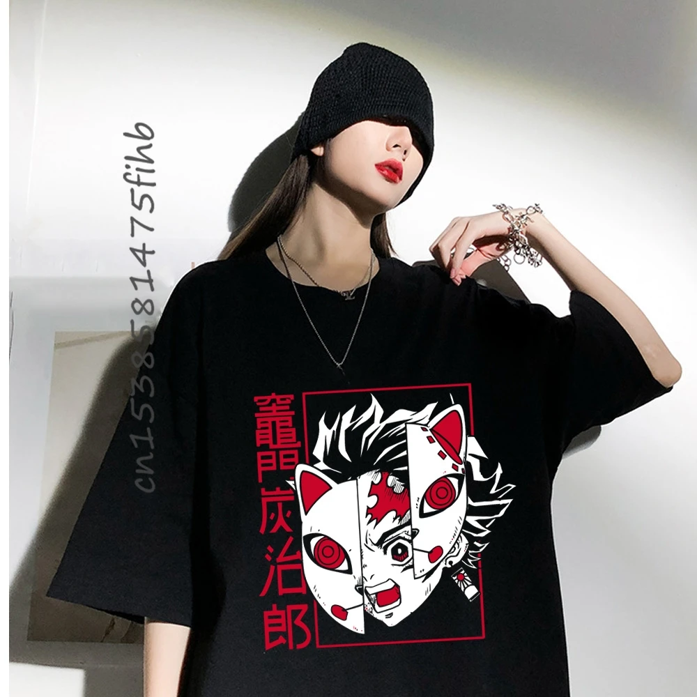 Anime Mados Demon Slayer Juokingas Animacinių Filmų Cool Marškinėliai Kimetsu Nr. Yaiba T-Shirt Grafikos Japonijos Marškinėlius Hip-Hop Top Tees