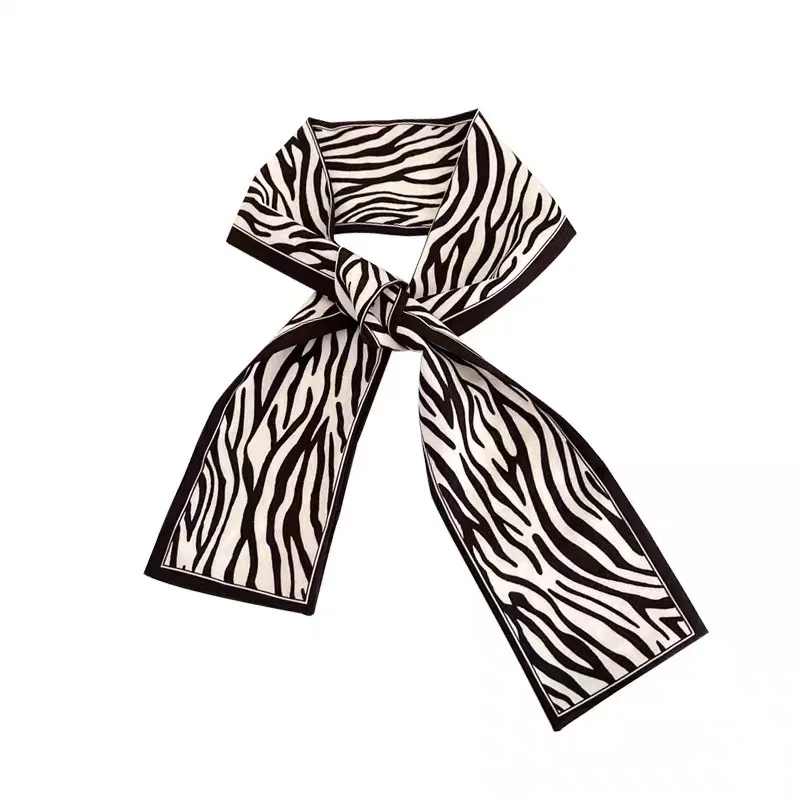 Karšto Pardavimo Šalikas prancūzijos Šviesą Zebra Modelio Plaukų Aksesuarai Lankelis Moterų Laivapriekio Kaklaraištis Juostelės Mergaitėms Plaukų Scrunchie Moterims, Dovana
