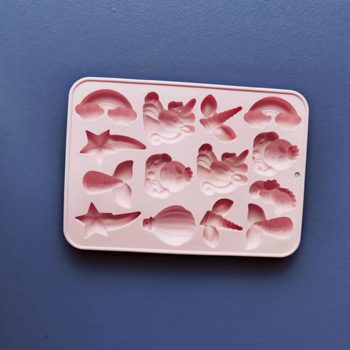 Naujas Silikoninis Tortas Pelėsių Kūrybos Vienaragis Undinėlės Formos 3D 