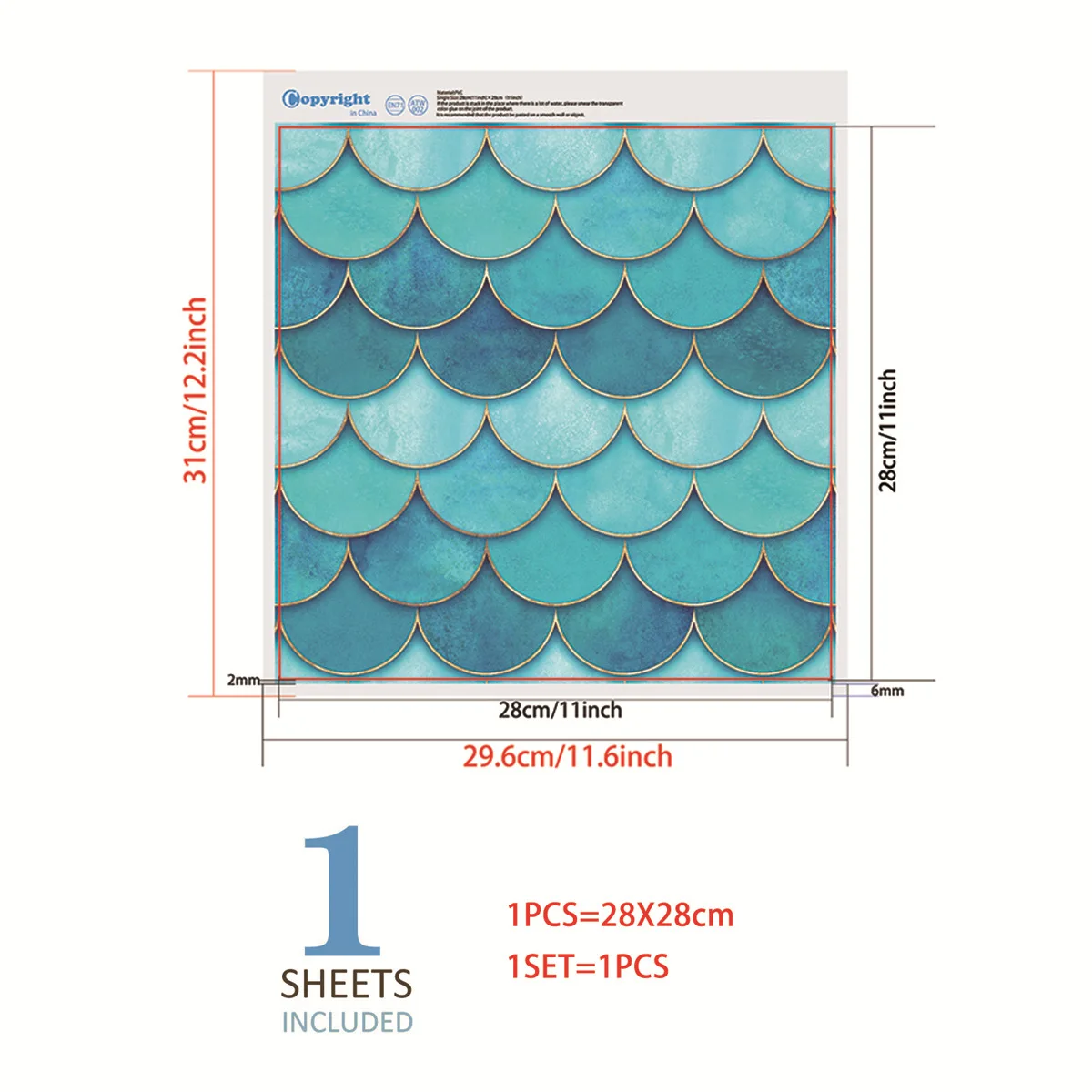 Žvynų Modelis lipnios Tapetai, 3d Stereo Tekstūros, Sienos Lipdukas PVC Freskos Kambario Dekoro Namų Dekoro Priedai 2021