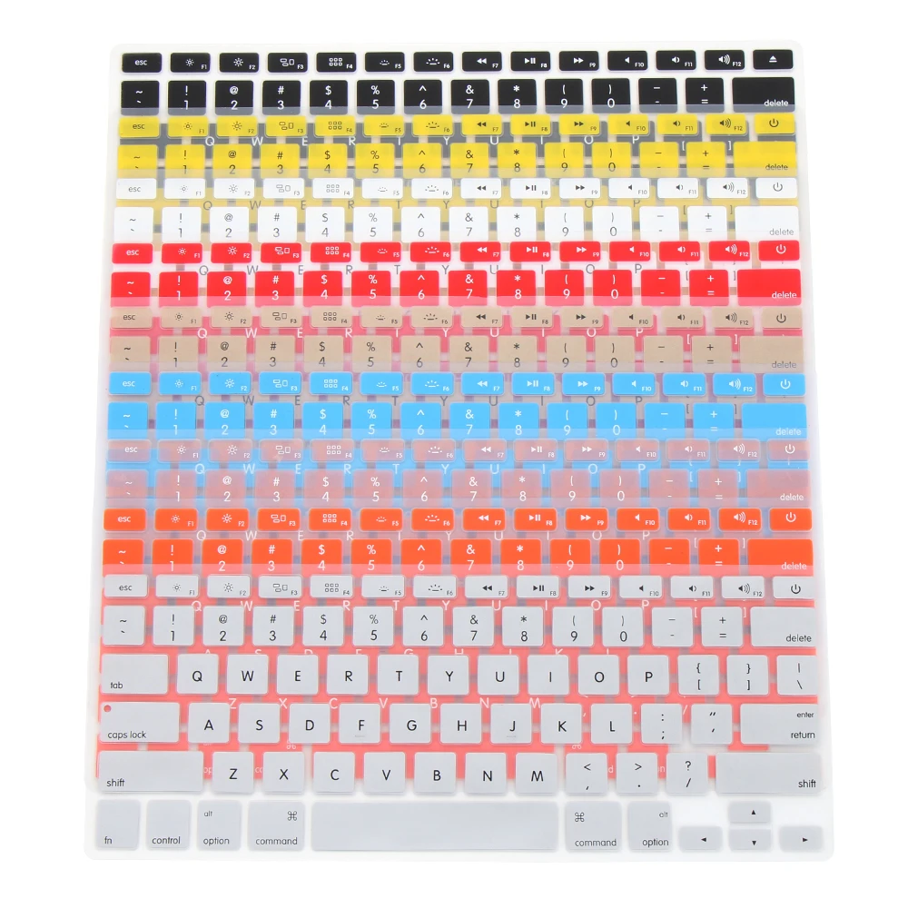 Silikoninis Klaviatūros Viršelis Skirtas Apple Macbook Pro Air 13