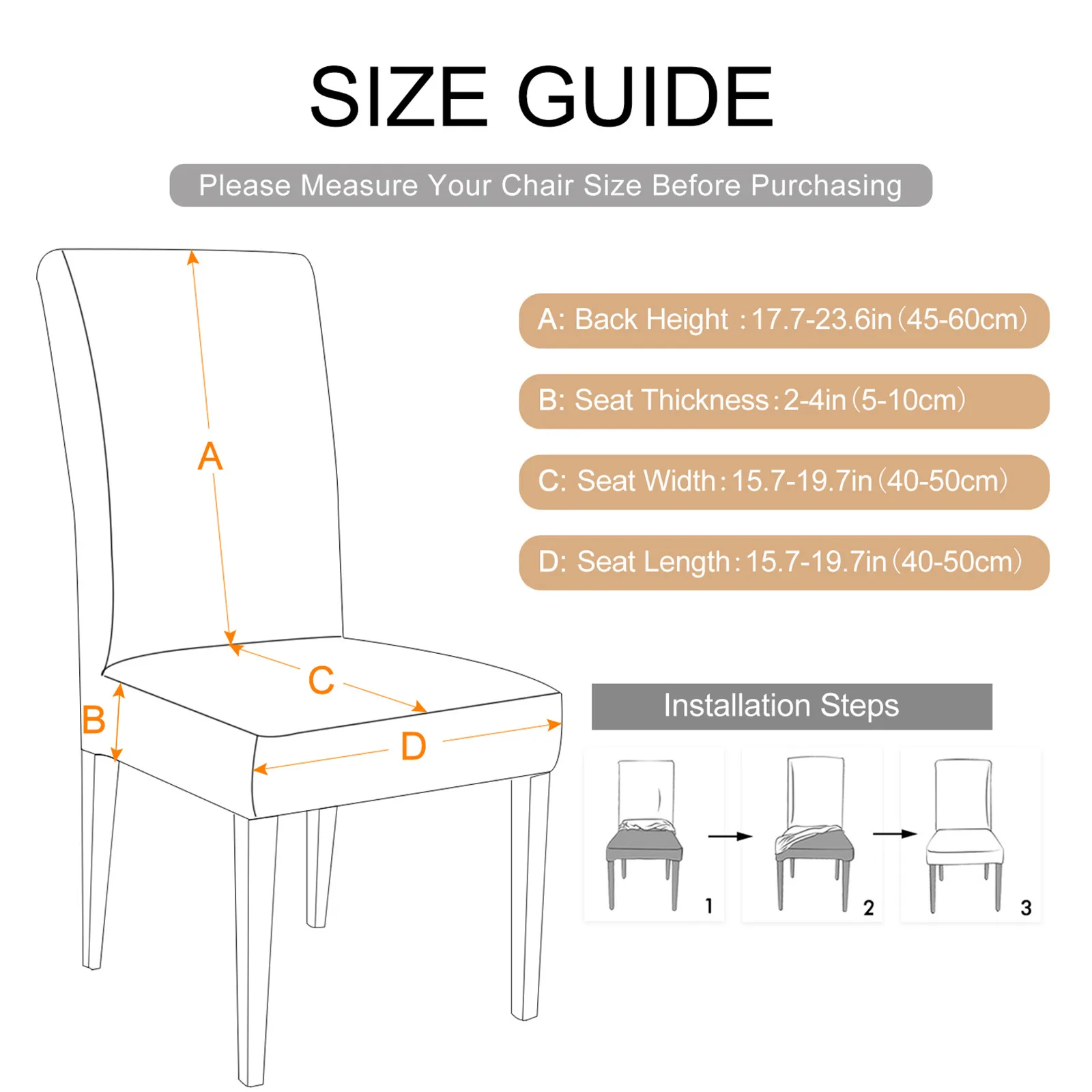 Kėdė Padengti Paprasta Namų Spausdinami Kėdė Padengti Namų Ūkių Sutirštės Vilnos Kėdė Padengti Universalus KitchenDining Kėdė Padengti Spandex