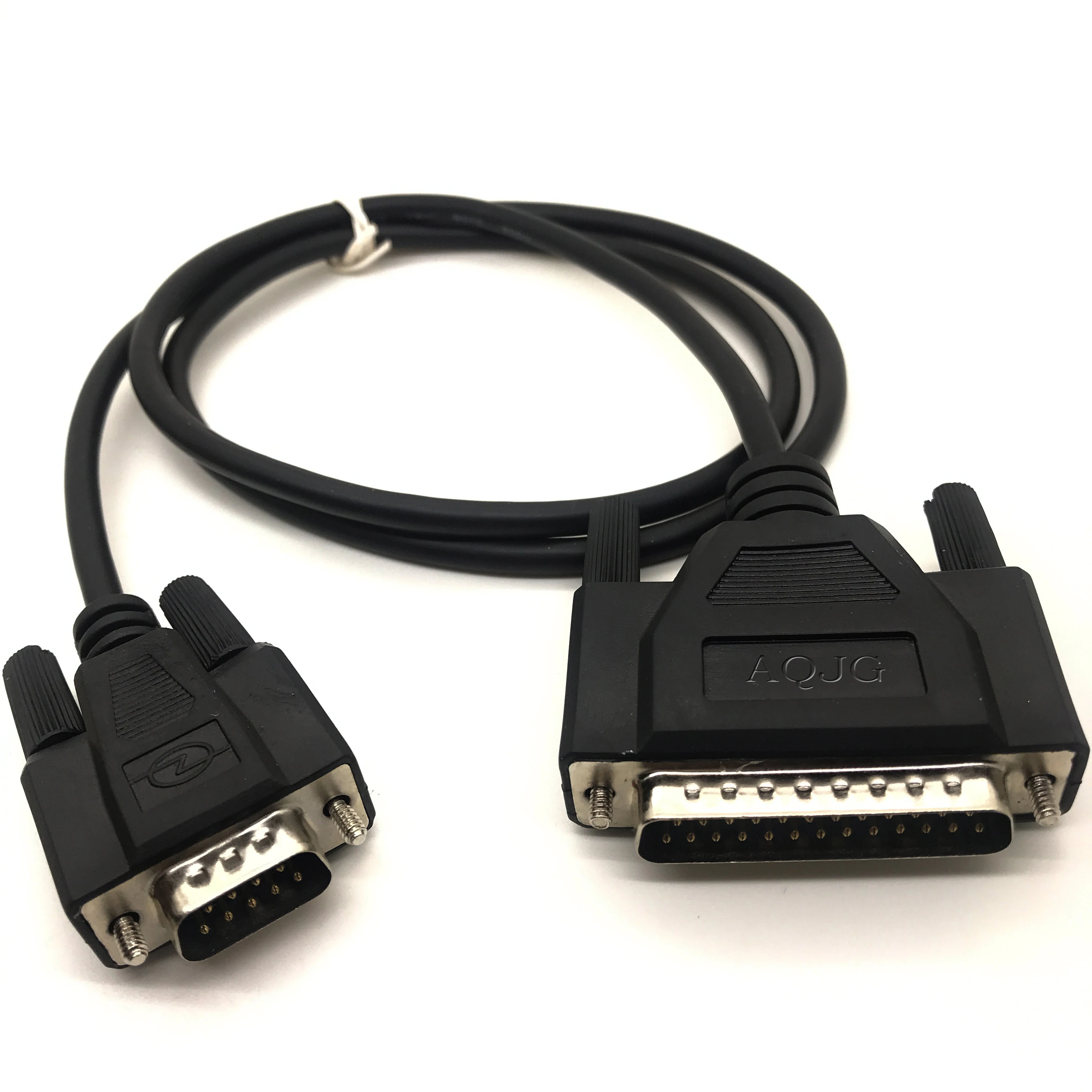 Individualų gryno vario viela, ekranuotas DB9 pin DB25 pin duomenų kabelis Serial port 9 revoliucija 25 vyrų perdavimo linijos