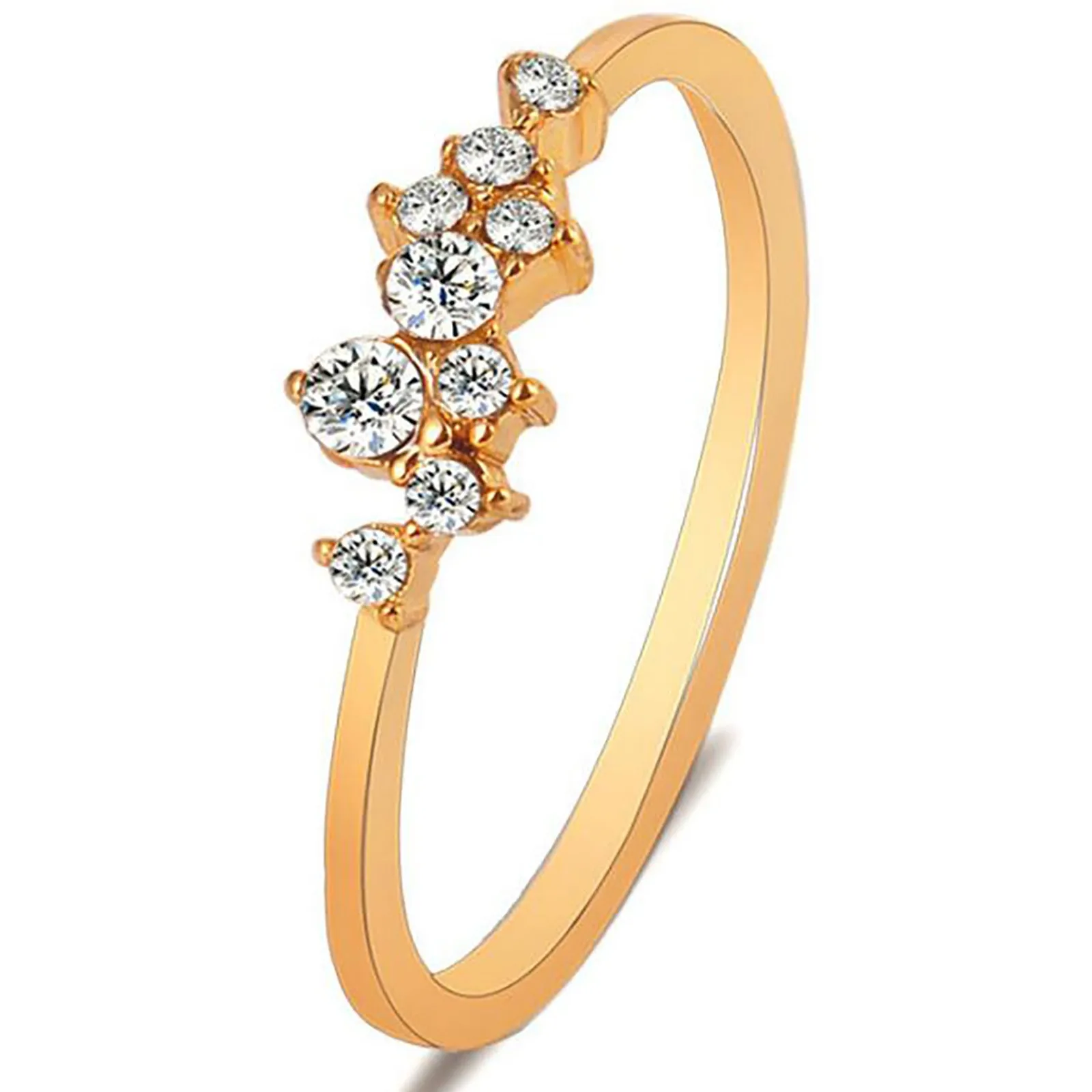 Žiedai Klasikinis Madinga Žiedai Gimtadienio Aukso Ir Balto Metalo Unikalų Žiedai 2020 Madinga Vyrų Ir Moterų Sužadėtuvių Žiedai, Žiedai Vyrams
