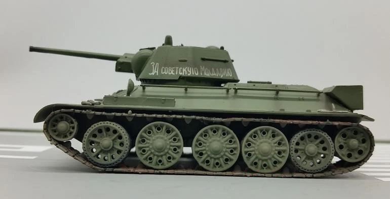 1:72 Sovietų Sąjungos T-34-76 bakas modelis antrojo Pasaulinio Karo Trimitininkas 36267 Kolekcijos modelis