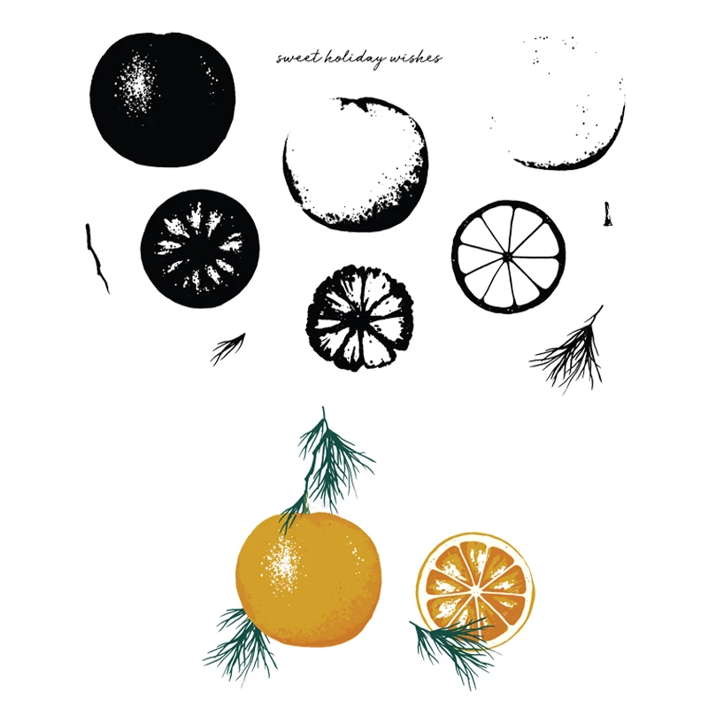 Saldžiųjų Apelsinų Švenčių Antspaudas Nustatyti Ir Koordinuoti Mirti Vasaros Sluoksniuotos Pjovimo štampai, skirti 