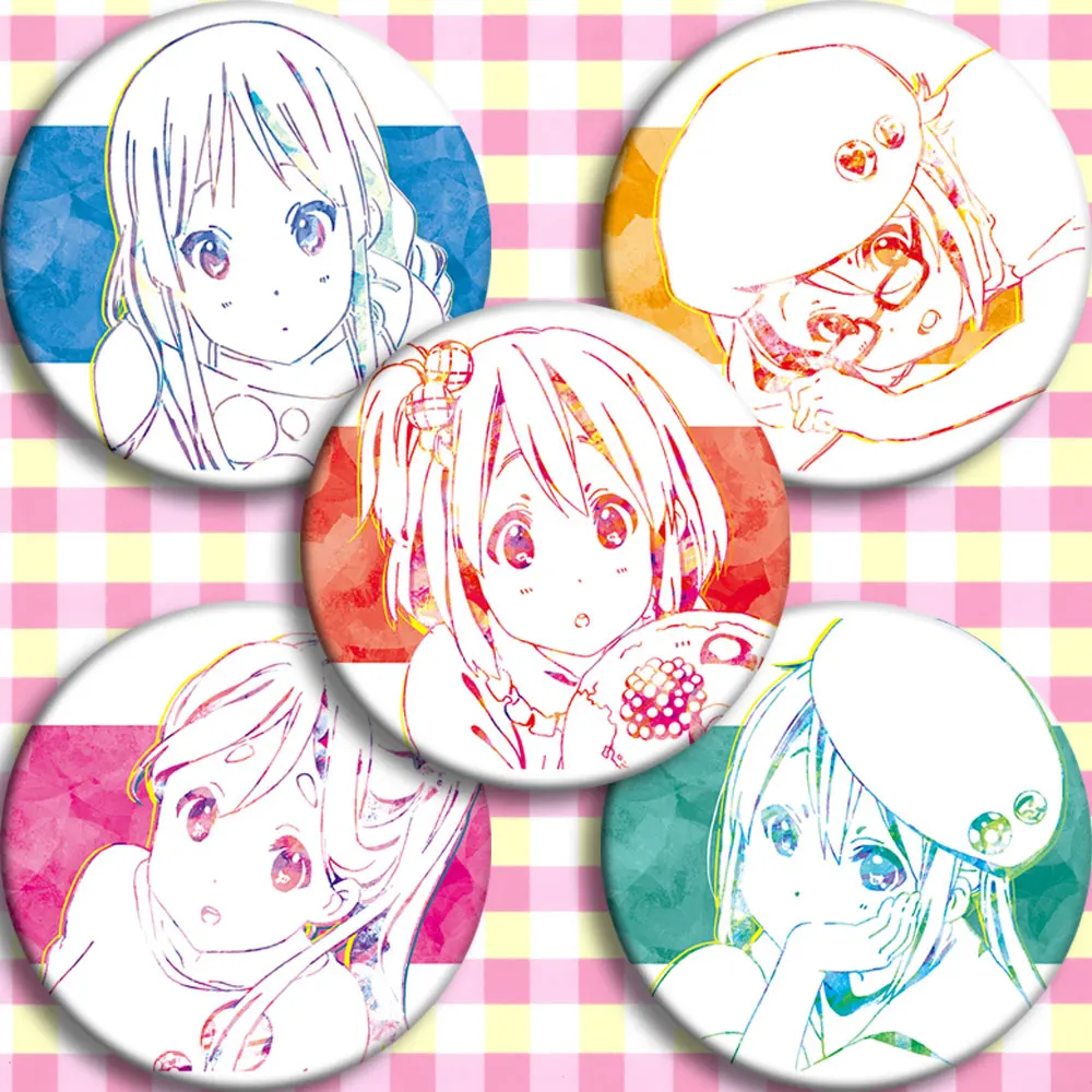 Japonijos Anime K-Šviesos tonas mergina Cosplay Ženklelis Animacinių filmų, Rinkimo Maišai Emblemos Kuprinės Mygtuką Drabužius, Sagės, Segtukai, dovanos