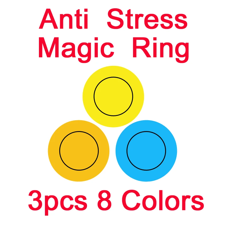 Vip Nuorodą Anti-Stresas Piršto Magnetinius Žiedus, Vaikai Išskleidimo Piršto Žaislai Magic Žiedas Rekvizitai Autizmas ADHD Nerimas Reljefas