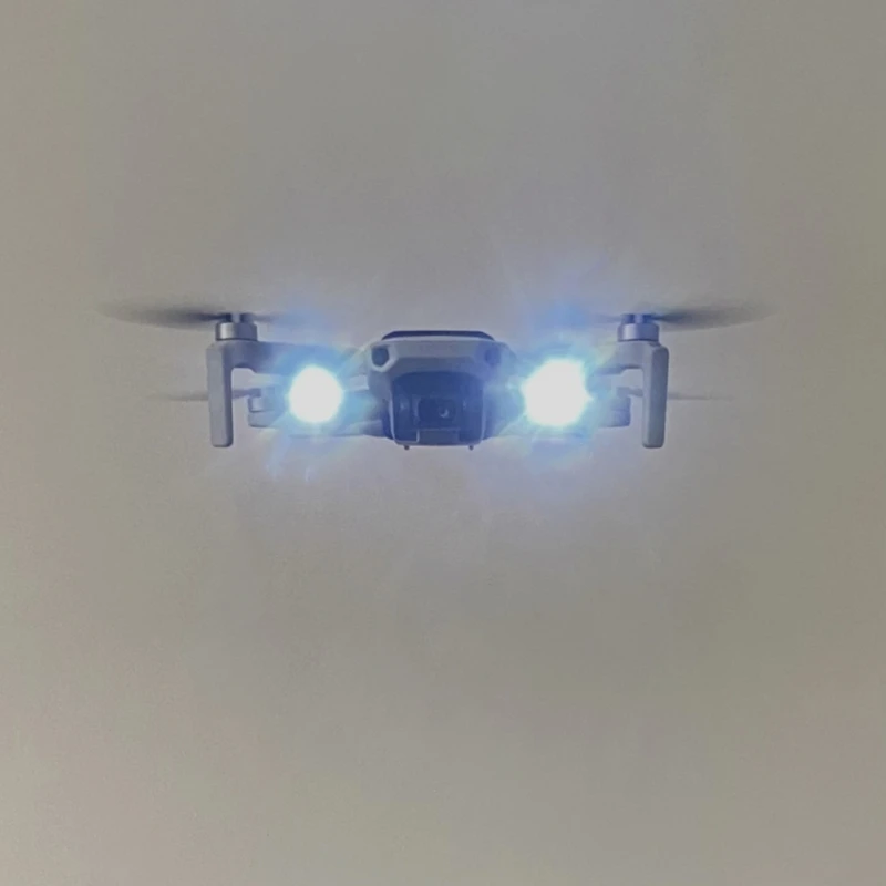 LED Žibintai Naktį Skrydžio Prožektorius Žibintuvėlis su Laikikliu, skirtas DJI Mavic Mini/Mini 2 Drone Priedai