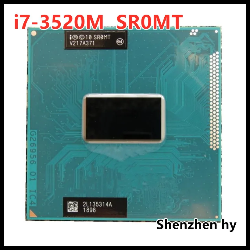I7-3520M i7 3520M SR0MT 2.9 GHz, Dual-Core, Quad-Sriegis Procesorius 4M 35W Lizdas G2 / rPGA988B