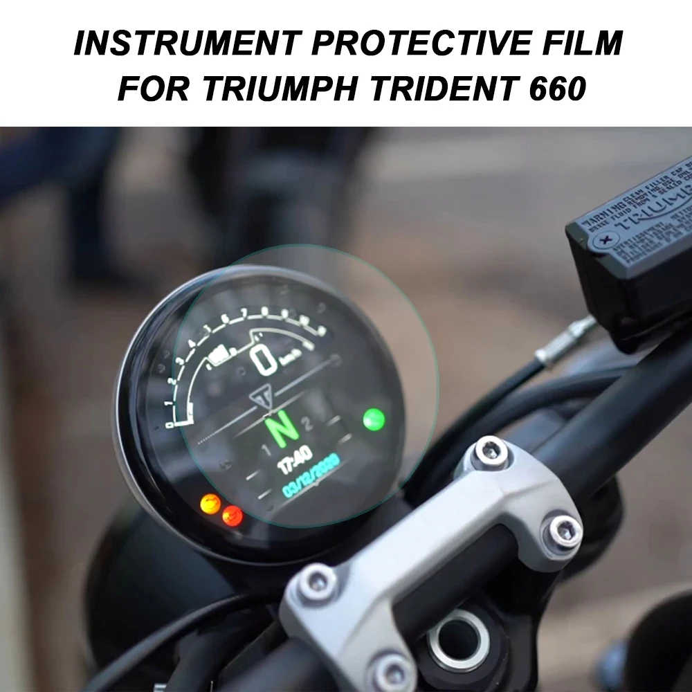 Motociklo Grupių Nulio Apsauginės Plėvelės Screen Protector, Priedai Triumfas Trident 660 2021