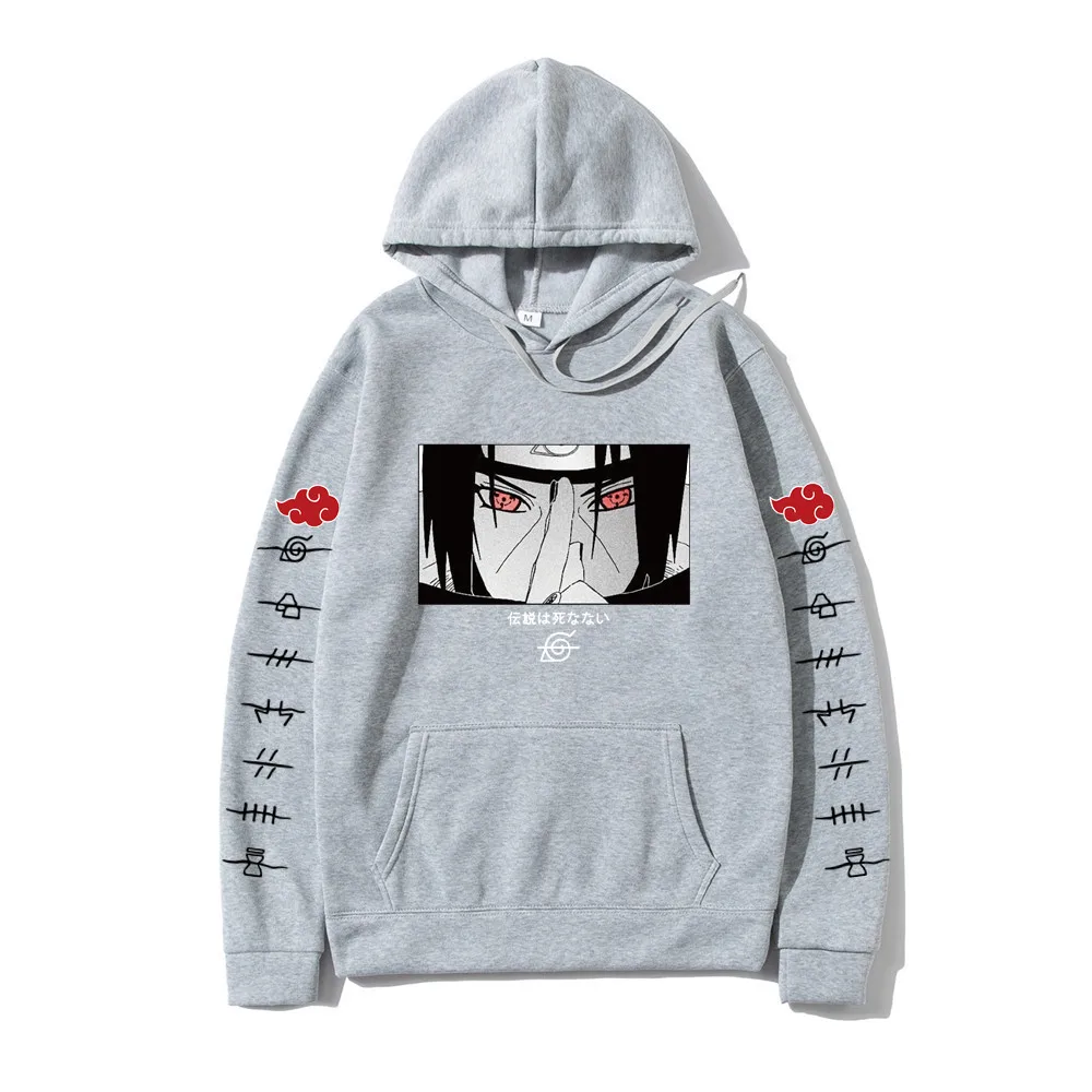 Karšto Mados Hoodies Japonų Anime Streetwear itachi puloveris Palaidinukė Vyrų Atsitiktinis Rudens Žiemos Hip-Hop Hoodie megztinis
