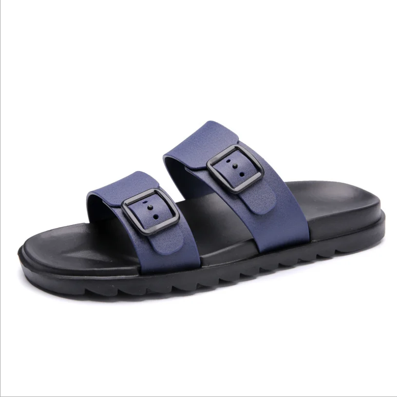 Y50 Dizaineris Vasaros Sandalai Žmogaus Odos Pagrindinio EVA Apačioje Atsitiktinis Namas Minkštas Šlepetes Lauko Paplūdimio batų