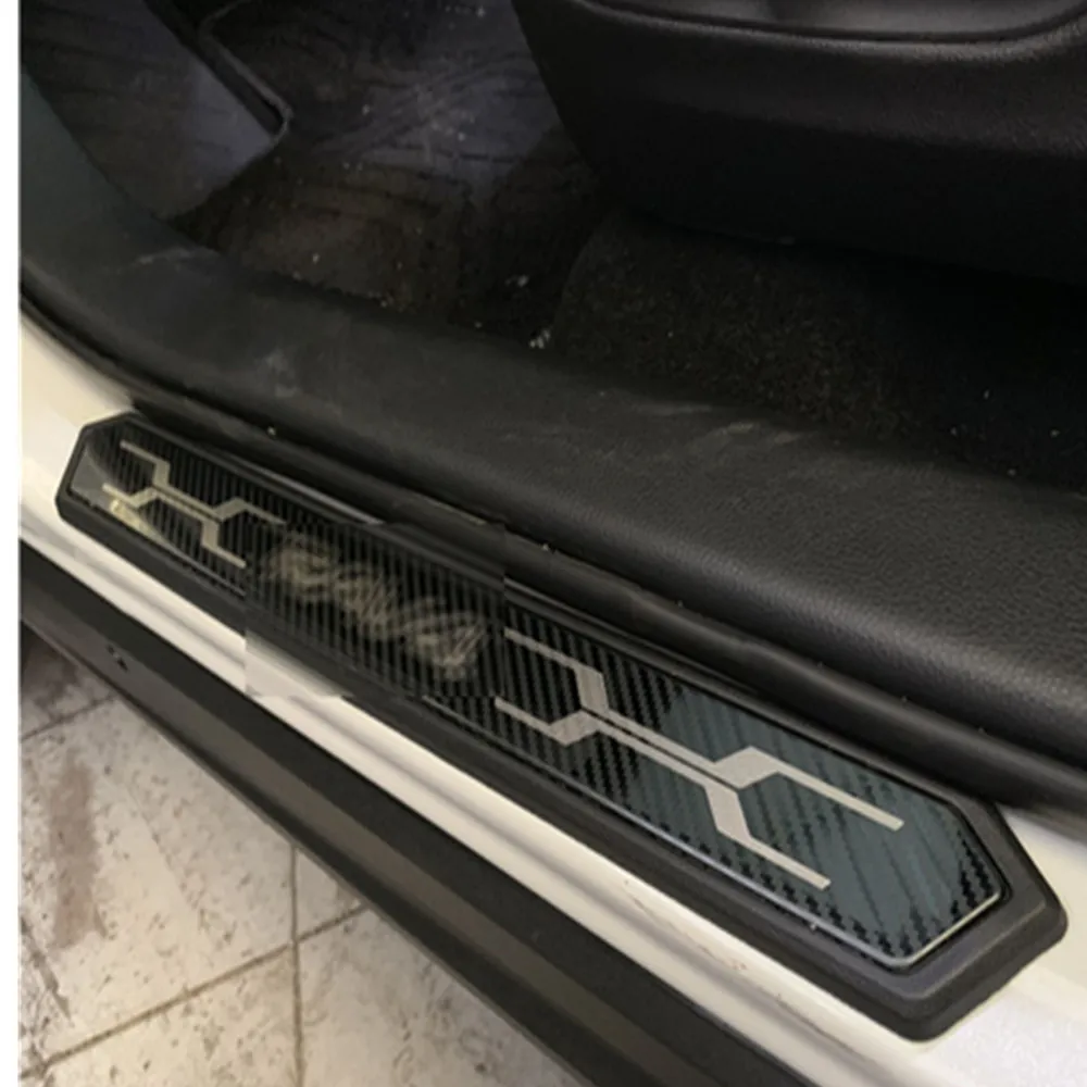 Toyota RAV4 RAV-4 XA50 2019 2020 2021 Nerūdijančio Plieno, Automobilių Durų Slenksčio Nusitrinti Plokštė Pedalo Slenksčio Apdailos Dangtis