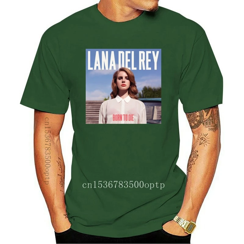 Naujas Populiariausių Lana Del Rey Gimęs Mirti Dangtelis T-Shirt Mens Laisvalaikio Drabužiai S-3Xl Juokinga Dizaino Marškinėliai