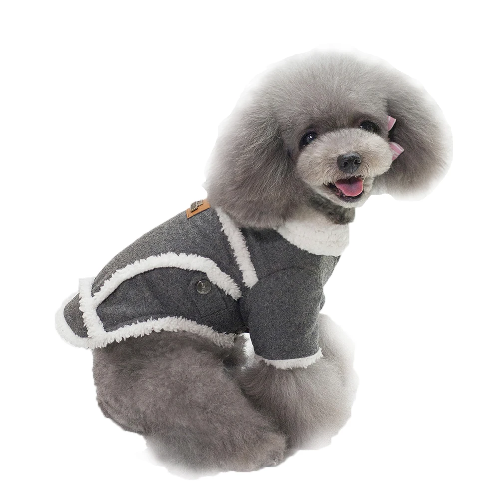 Naujas Dogbaby Šiaurės Striukė Dizaino Medvilnės šunelis Žiemos Paltai Dviejų Spalvų Pasirinkimas Nuo S iki XXL Naujų Šunų Mados Drabužiai