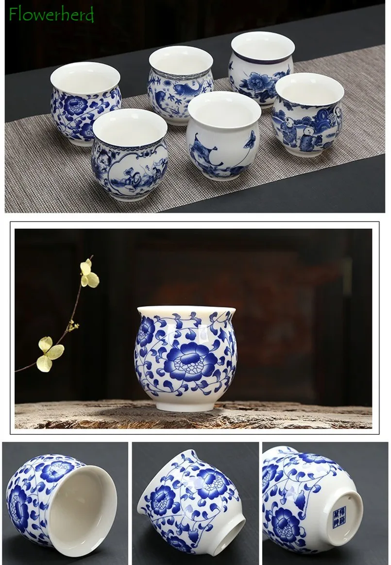 Arbatos Rinkinys Teaware Keramikos, Porceliano Arbatos, Kavos Yerba Mate Taurės Drinkware Kung Fu Arbatos Puodelio Nustatyti Dvigubo sluoksnio Izoliacija Vandens Taurė