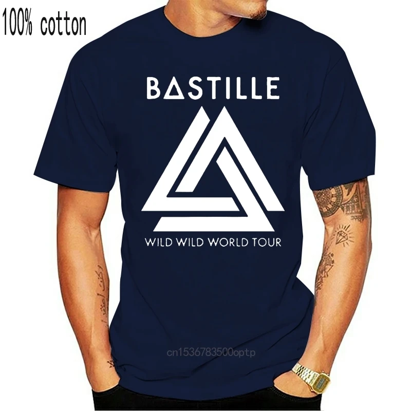 Bastilijos Wild Wild World Tour Koncertas T-Shirt Vyrai& Tee