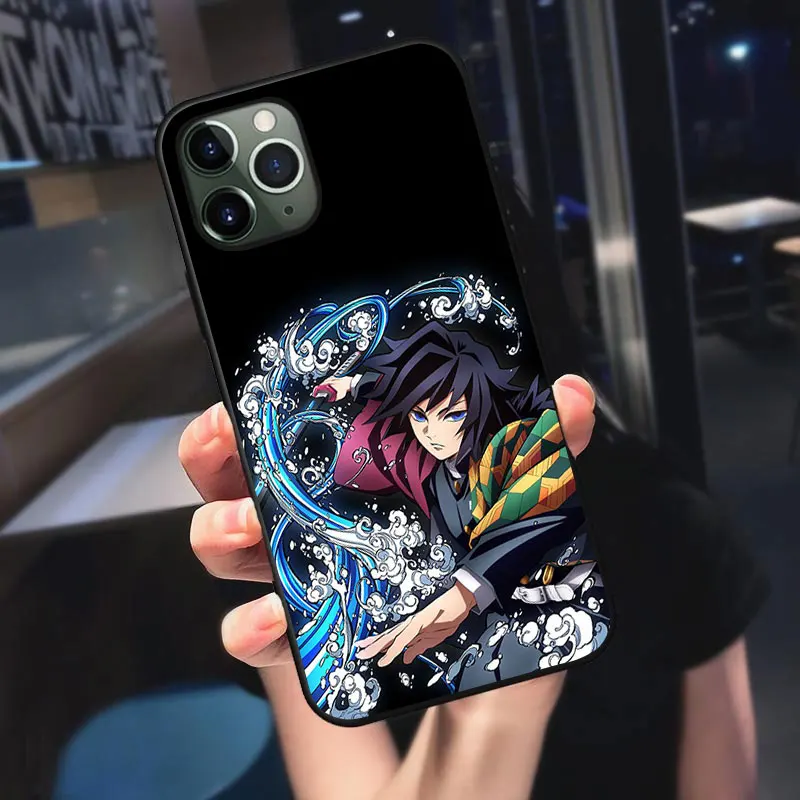Kamado Nezuko Kimetsu Nr. Yaiba Demon Slayer TPU Minkštas Telefono dėklas skirtas IPhone 12 11 Pro Max 6 7 8 Plus X XR XSMAX Coque Padengti Funda