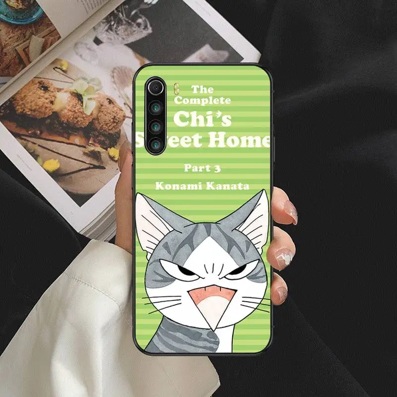 Chi ' s Sweet Home Katė Anime Telefoną Atveju Redmi 4X 5plus 6 7 8 9 Pastaba 9s 4 8 T 9 10 pro Dangtelį Fundas Coque
