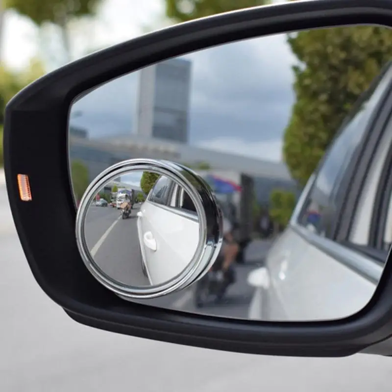 Pora 2vnt Automobilių Veidrodėliai HD Išgaubtas Veidrodis Blind Spot Auto galinio vaizdo Veidrodis 360 Laipsnių Plataus Kampo Transporto priemonių Stovėjimo išoriniai