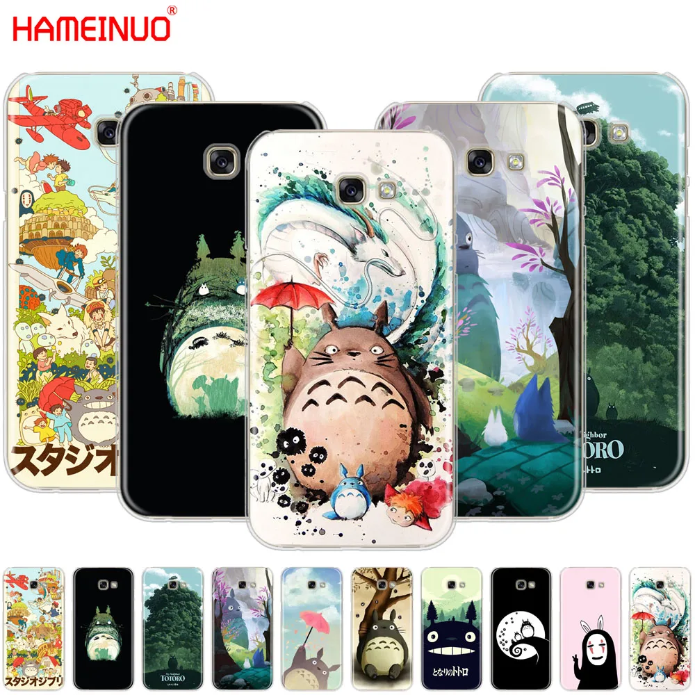 HAMEINUO Mano Kaimynas Totoro Anime mobilųjį telefoną padengti Samsung Galaxy A3 orlaivį a310 A5 A510 A7 A8 A9 2016 2017 2018