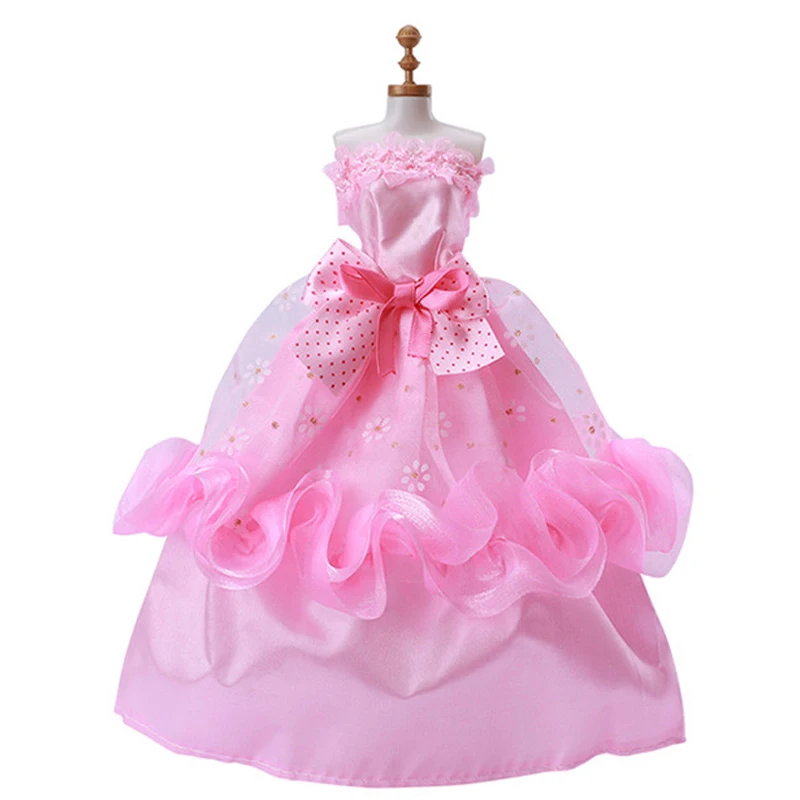 Mados Lėlės Suknelės Barbie Lėlės Drabužių Komplektus Vestuves Suknelė Šokių Kostiumas 1/6 Aksesuarų Vaikams & Žaislai