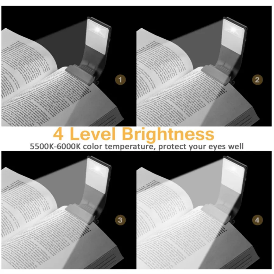 LEDGLE Įkraunamas LED Perskaityti Šviesos Išimamas Lankstus Įrašą Skaityti Lempa Vaikams Studentų Knygų Skaitytojų Tyrimas, Stalo Lempa Miegamasis