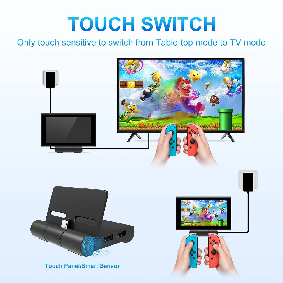 Nintendo Perjungti TV Dokas Docking Station Nintendo Jungiklis, Nešiojamų Įkrovimo Stovas, Pereiti prie 4K HDMI Adapteris su USB 3.0 Port