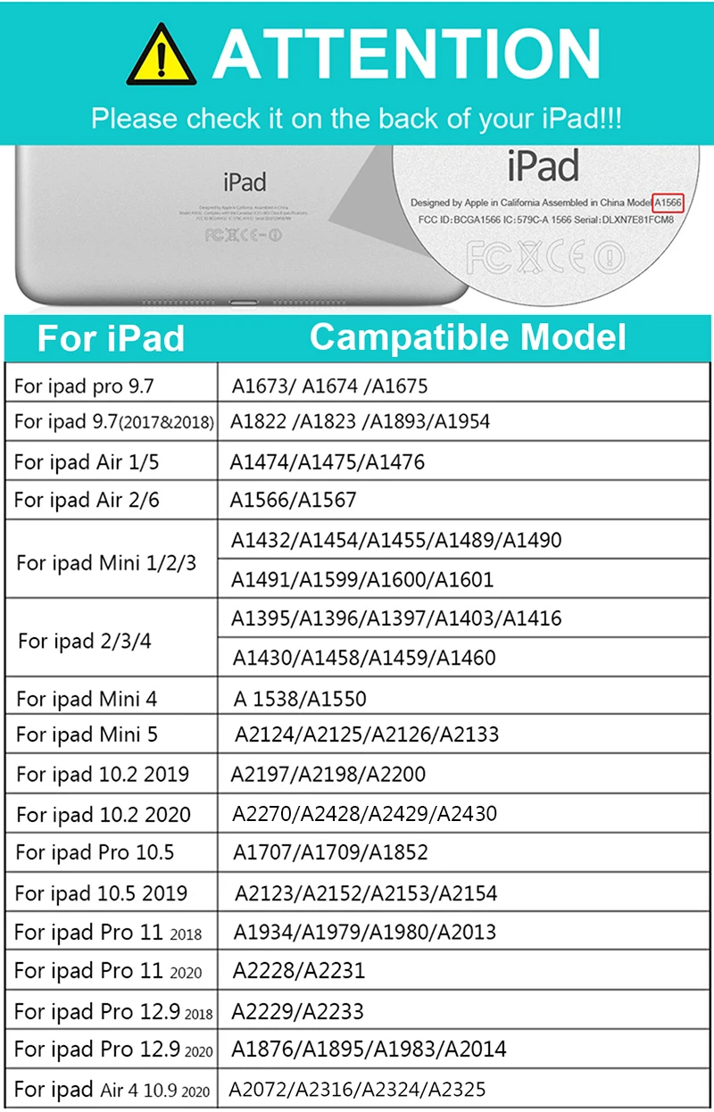 Naujas Case for iPad 10.2