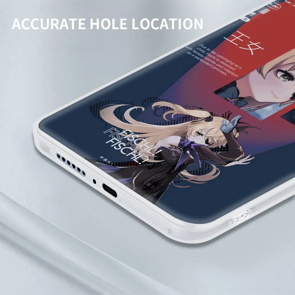 Genshin Poveikio Žaidimas Telefoną Atveju Xiaomi Mi Poco X3 NFC M3 10T Pro 11 9T CC9 10 Pastaba Lite TPU atsparus smūgiams apsauginis Dangtis Coque